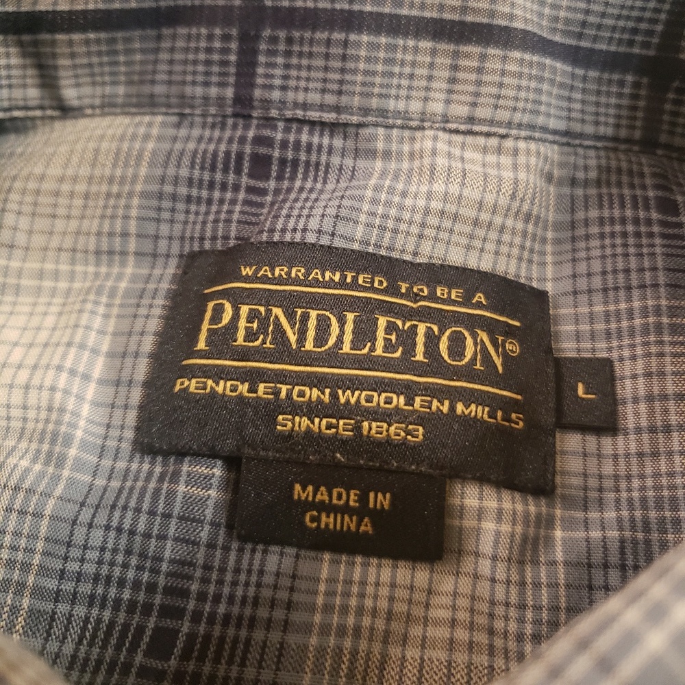 Pendleton Button Up Men's Shirt - image 3